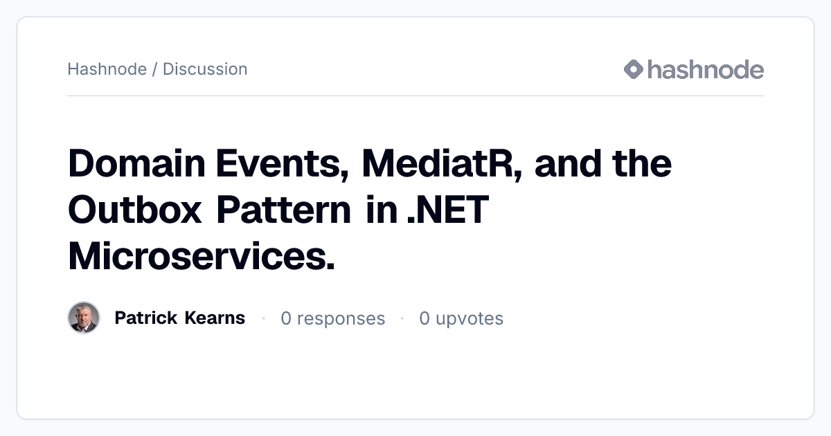 Discussion on 