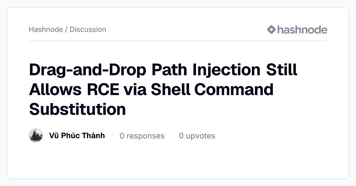 Discussion on 