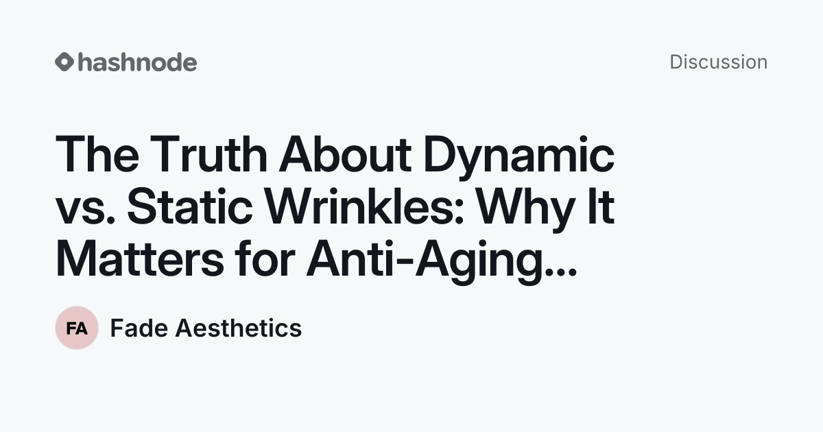 Discussion on "The Truth About Dynamic vs. Static Wrinkles: Why It ...