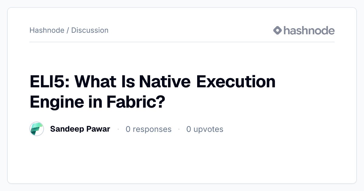 Discussion on 