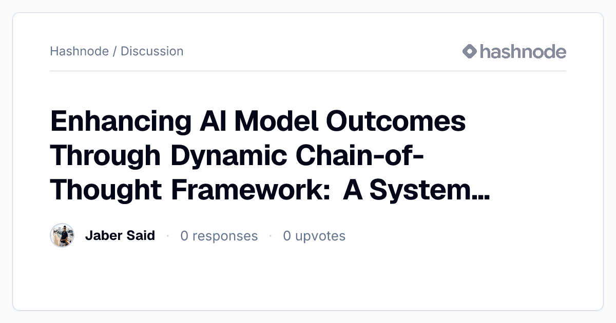 Discussion on 