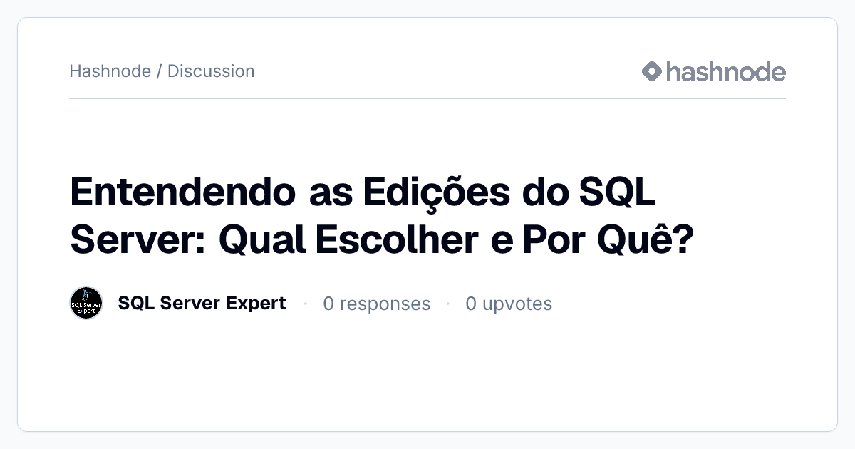 Discussion on 