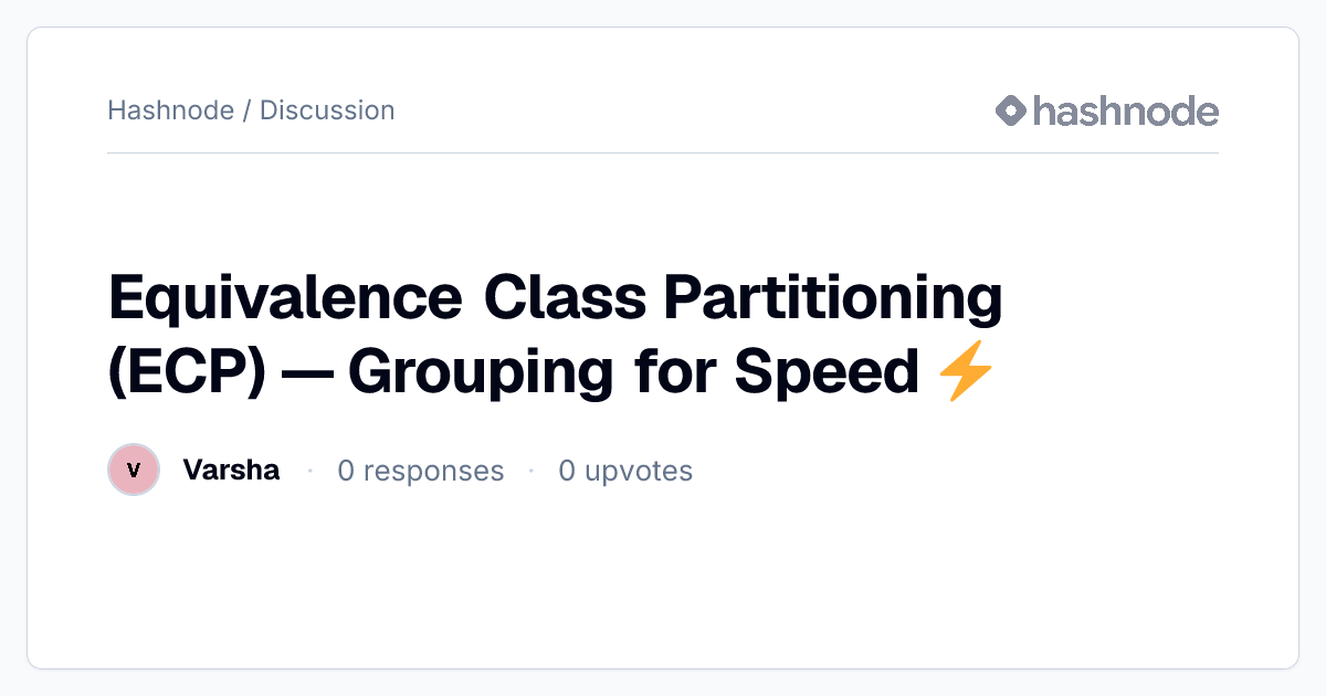 Discussion on 