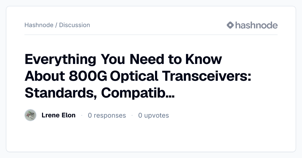 Discussion on 