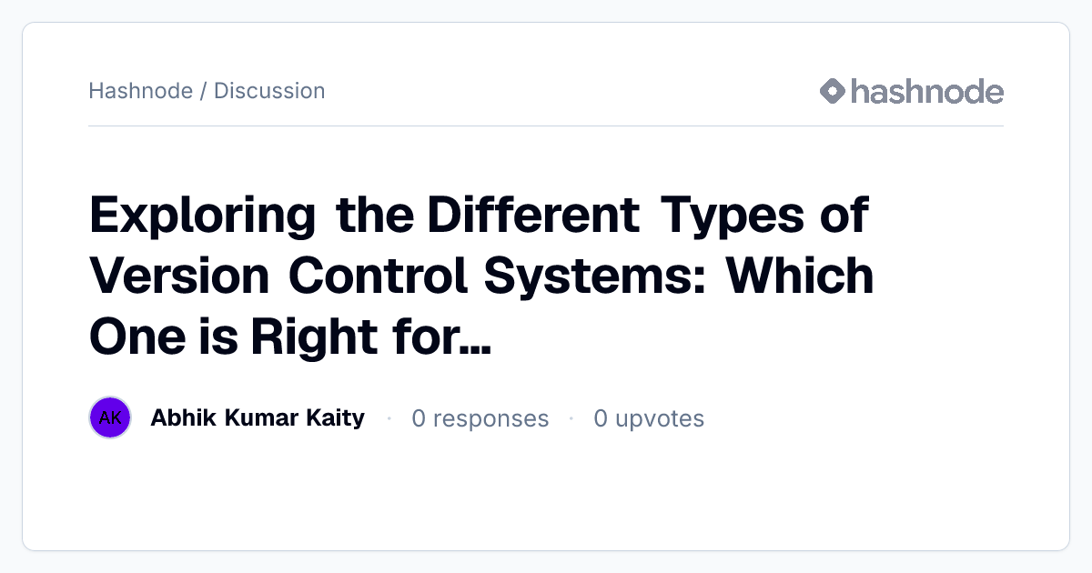 Discussion on 