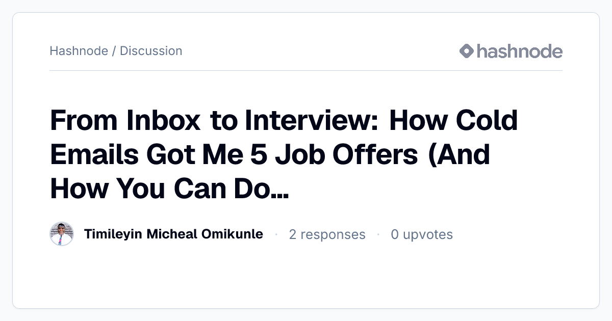 Discussion on 