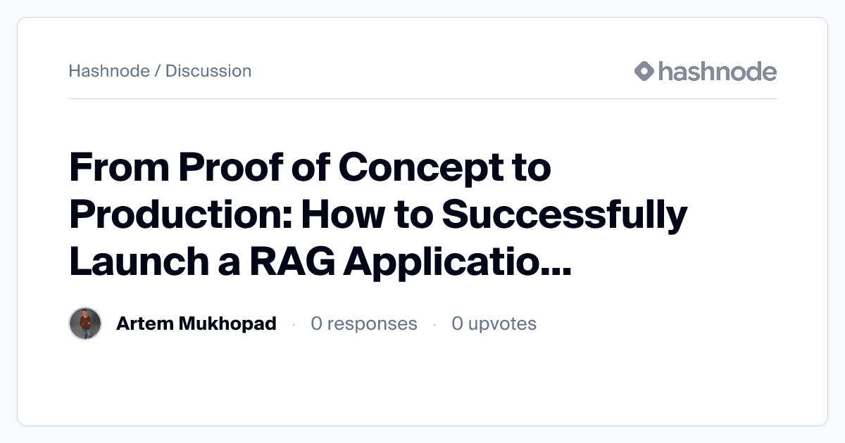 Discussion on 