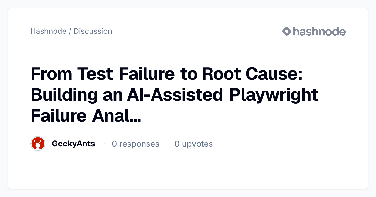 Discussion on 