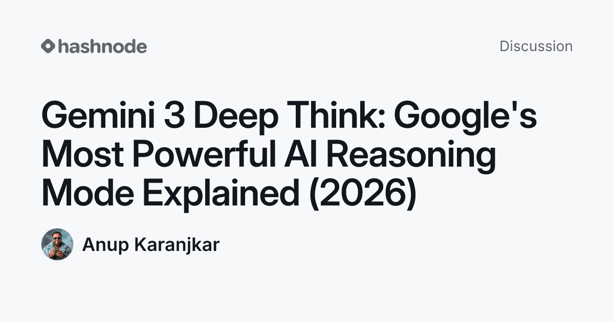 Discussion on "Gemini 3 Deep Think: Google's Most Powerful AI Reasoning ...