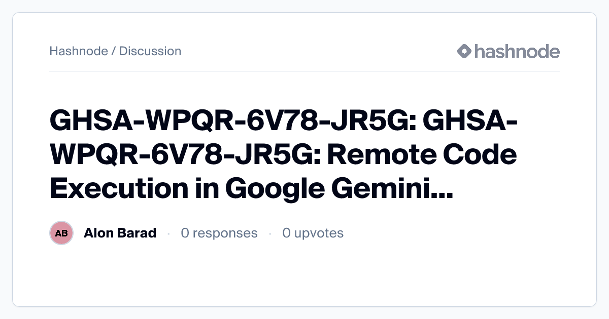 Critical RCE Vulnerability in Google Gemini CLI Exposes CI/CD Pipelines