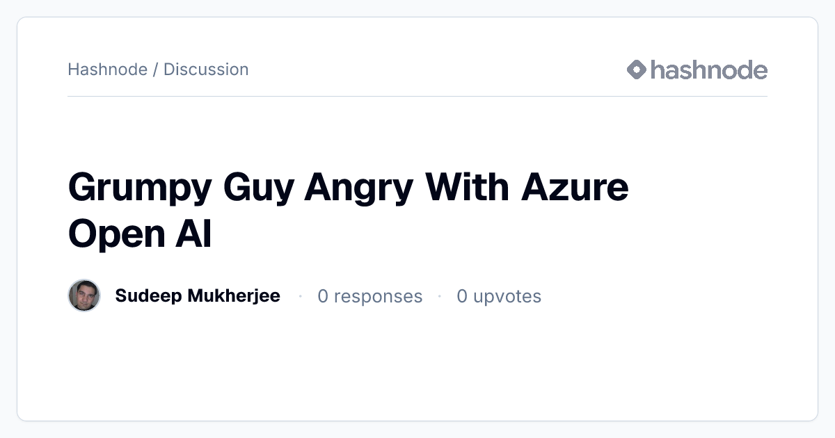 Discussion on 