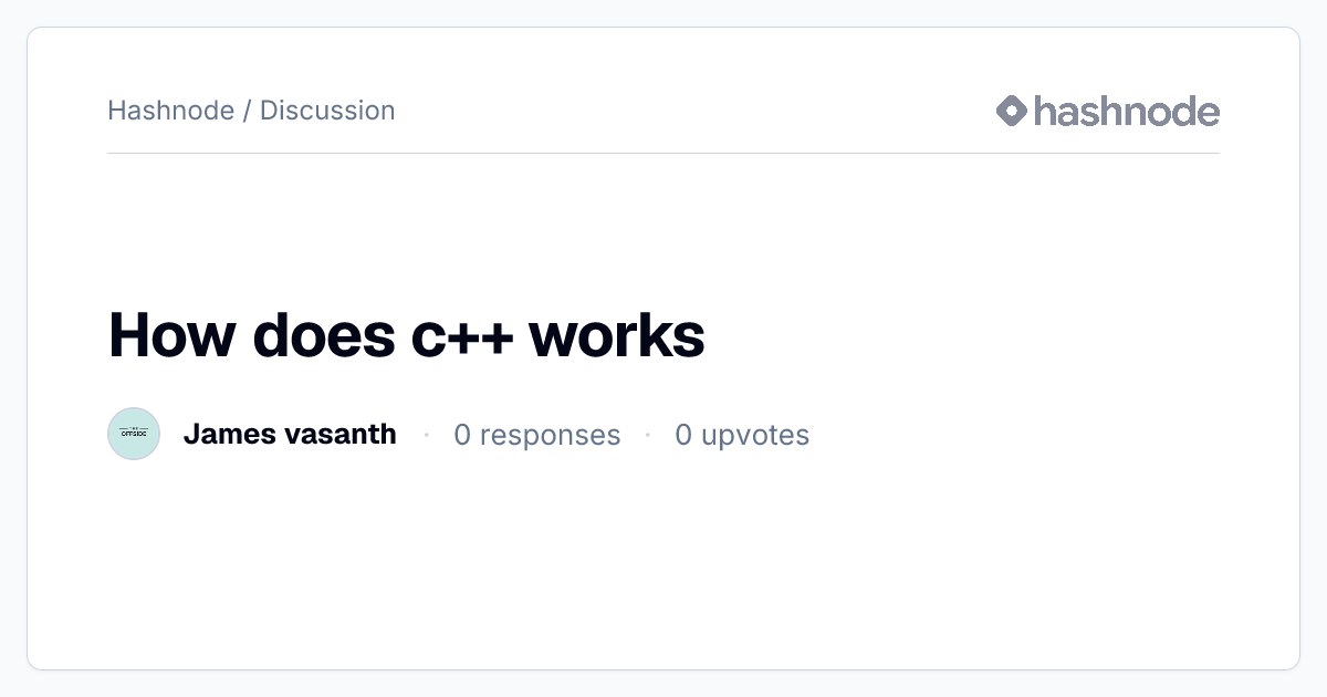 Discussion on 
