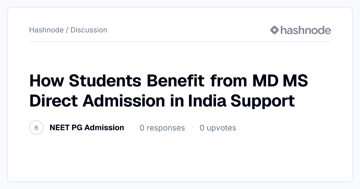 Discussion on 