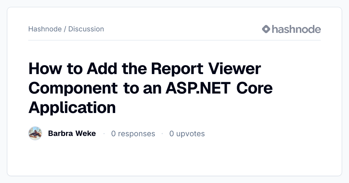 Discussion on 