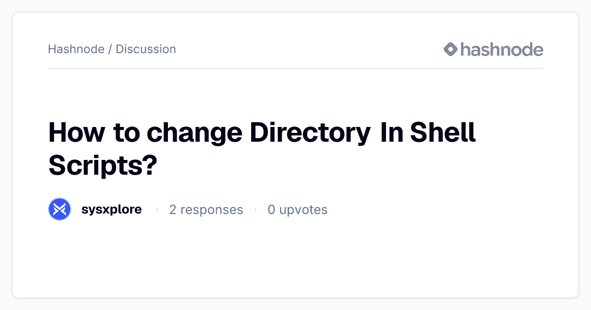 Discussion on 