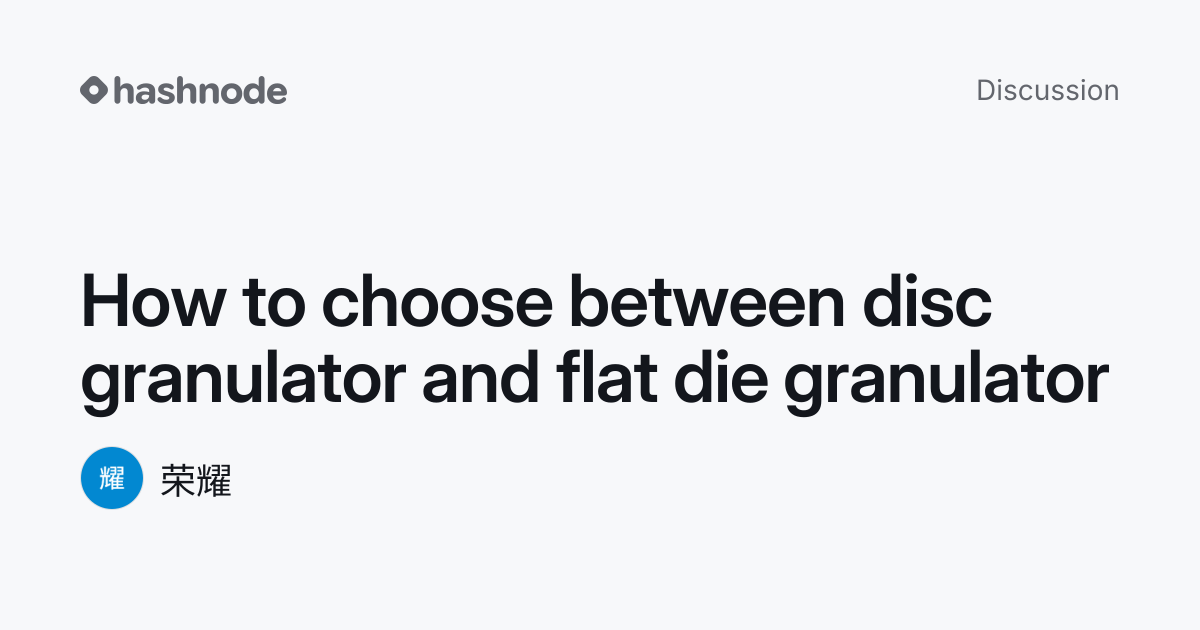 Discussion on 