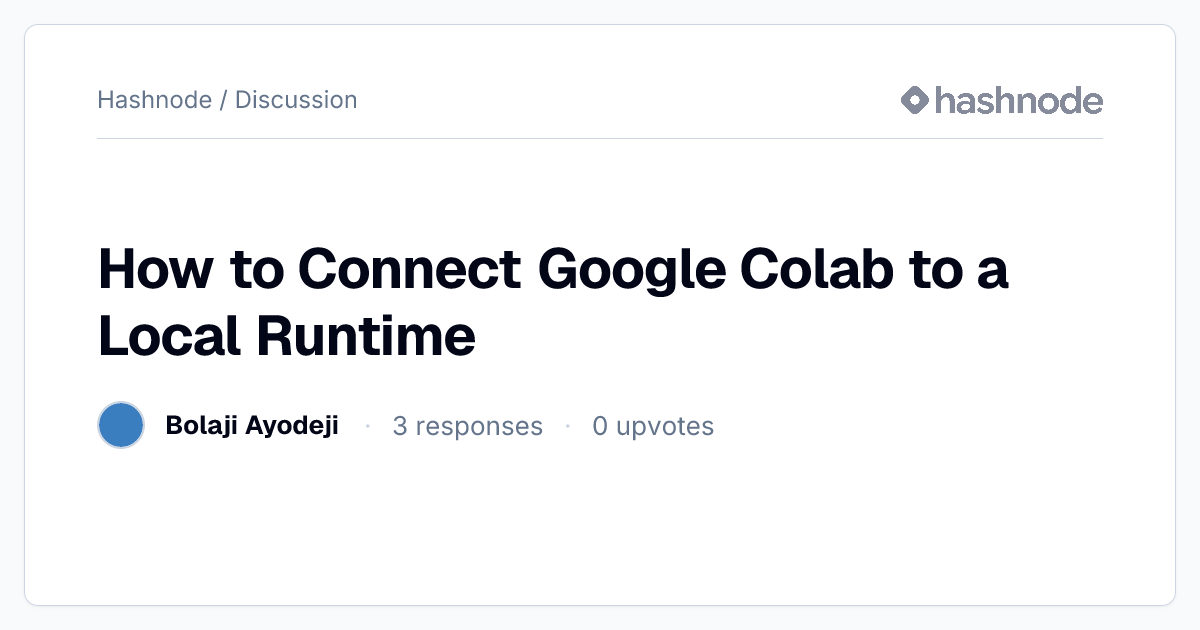 Discussion on 