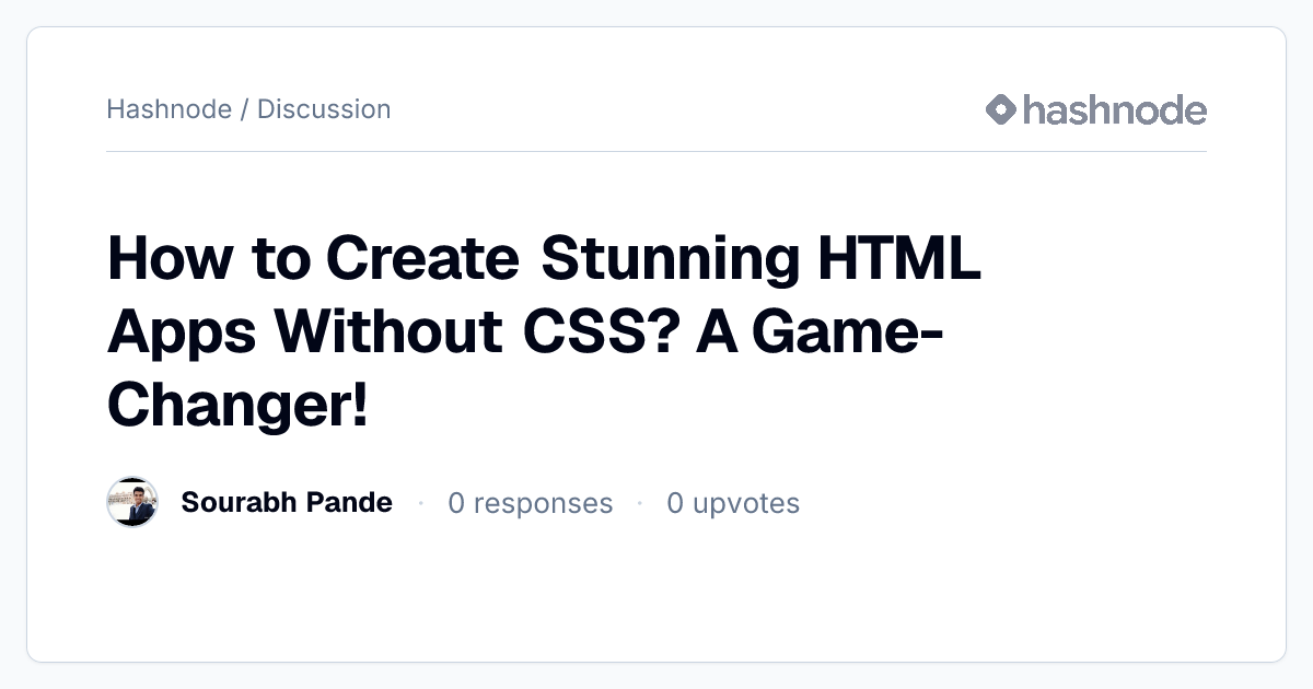 Discussion on 