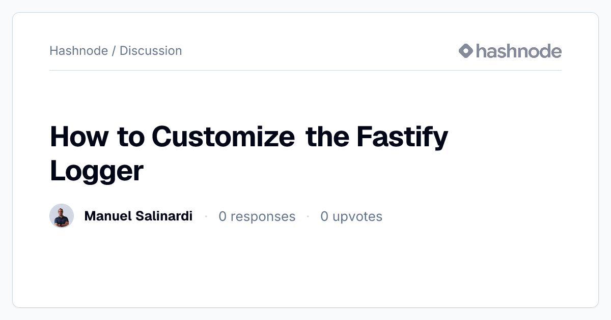 Discussion on 