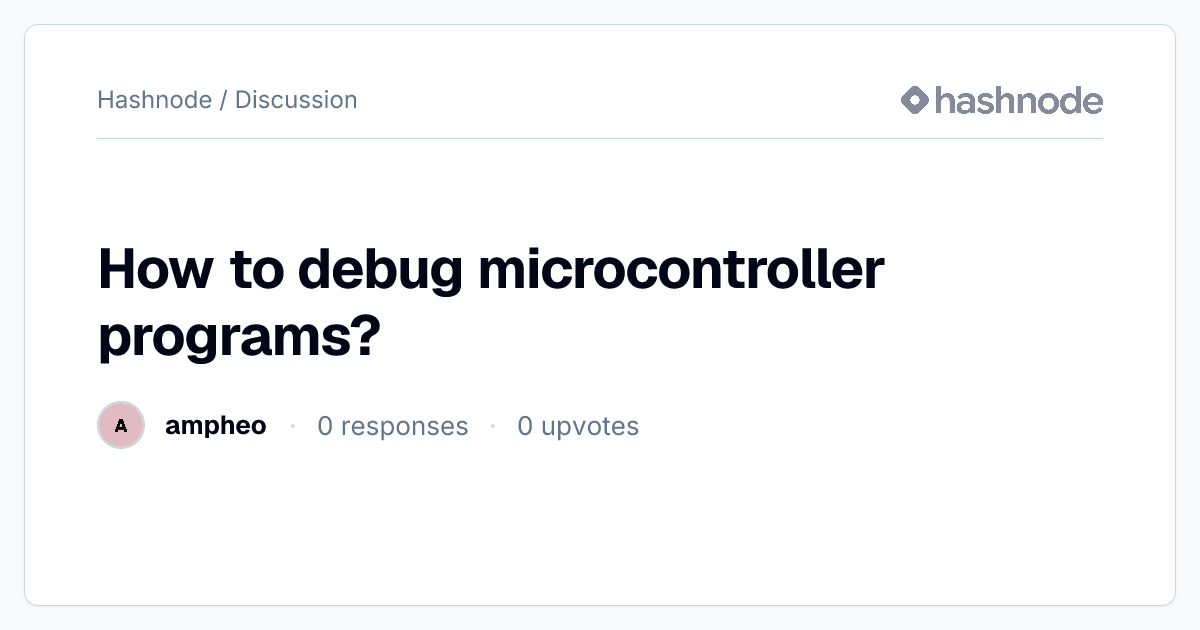 Discussion on 