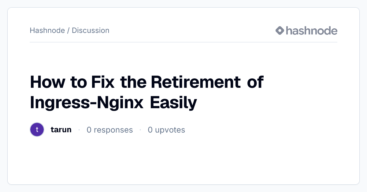Discussion on 