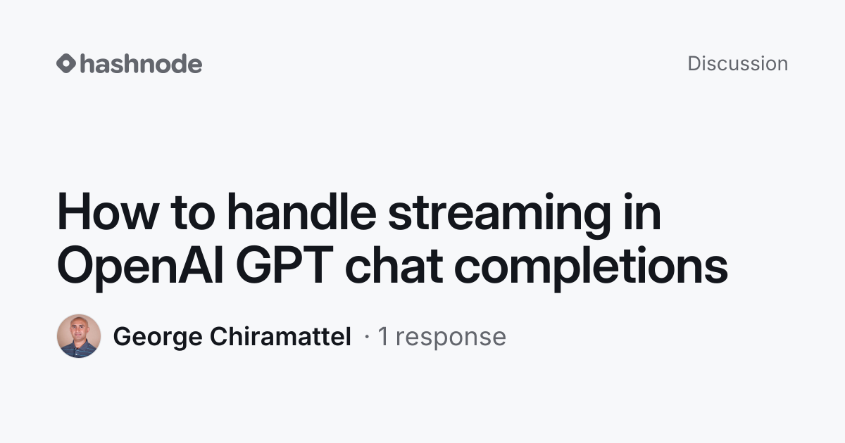 Discussion on 