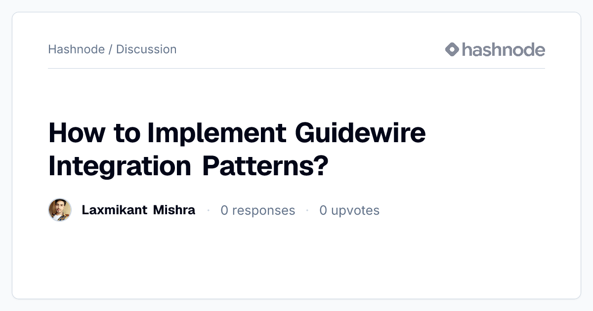 Discussion on 
