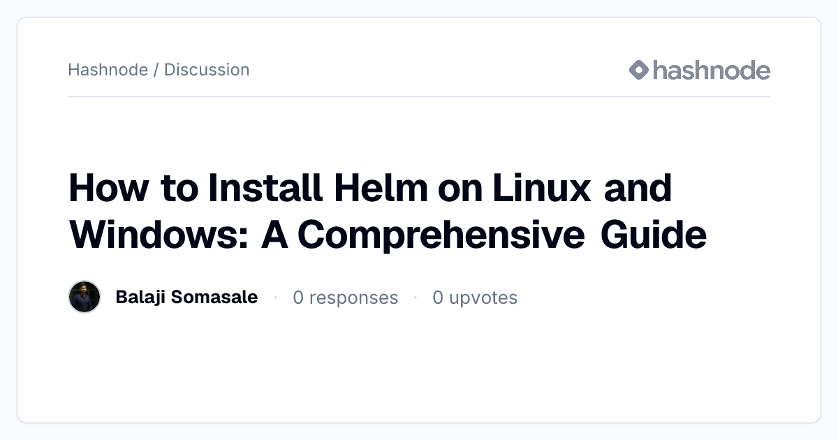 Discussion on 