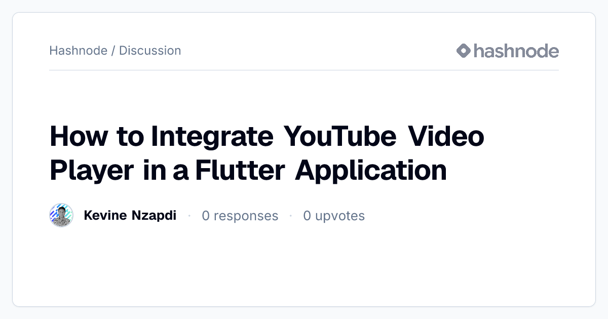 Discussion on 