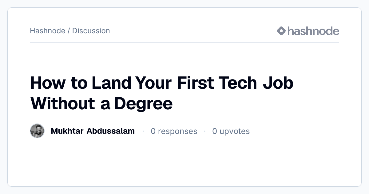 Discussion on 