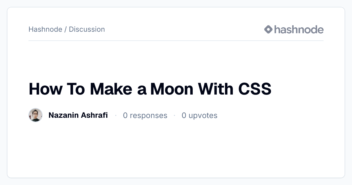 Discussion on 