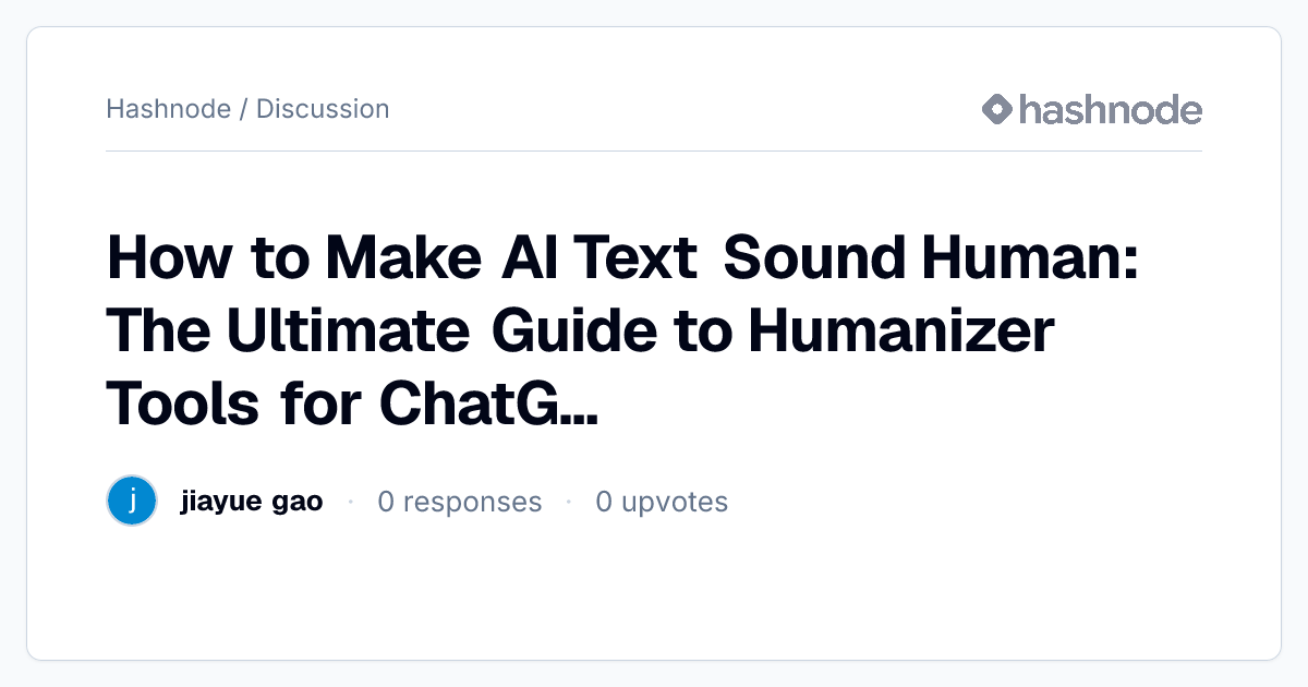 Discussion on 
