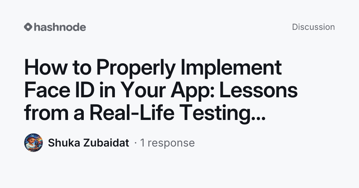 Discussion on 