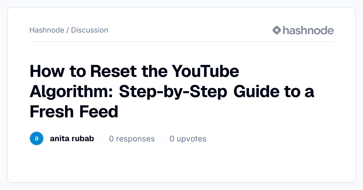 Discussion on 