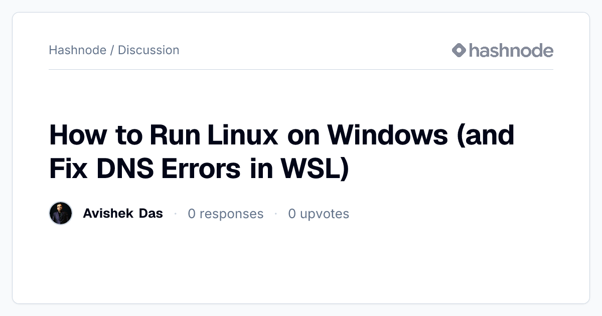 Discussion on 