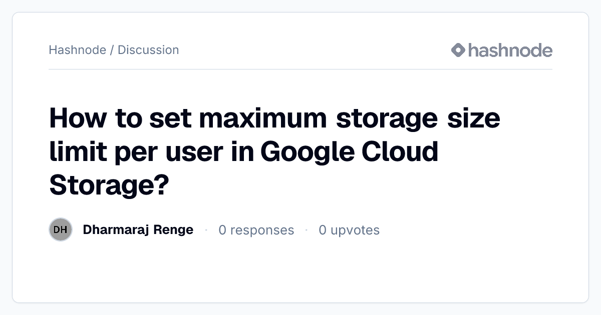 Discussion on 