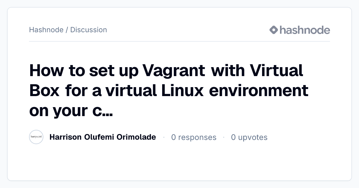 Discussion on 