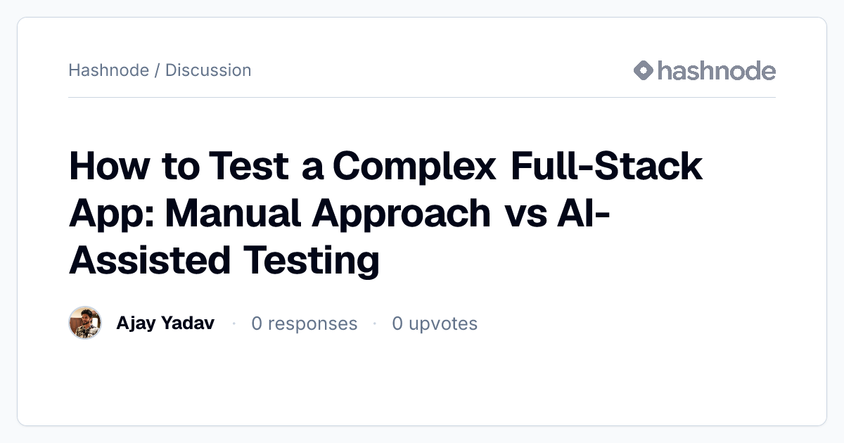 Discussion on 