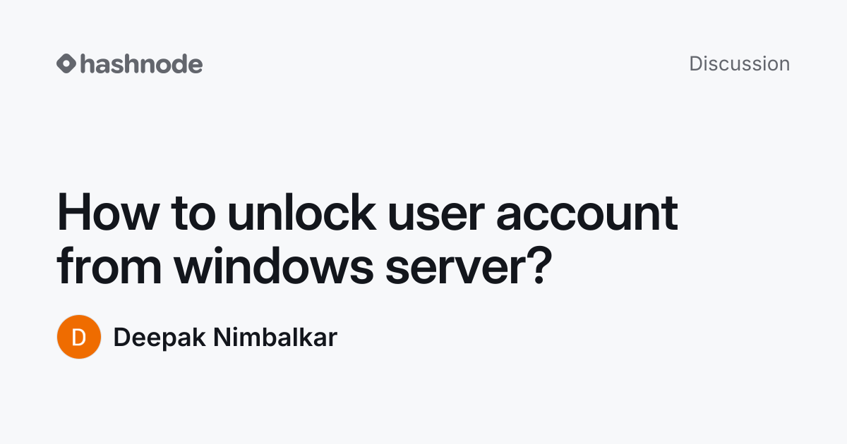 Discussion on 