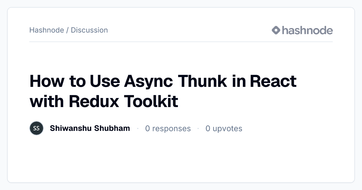 Discussion on 