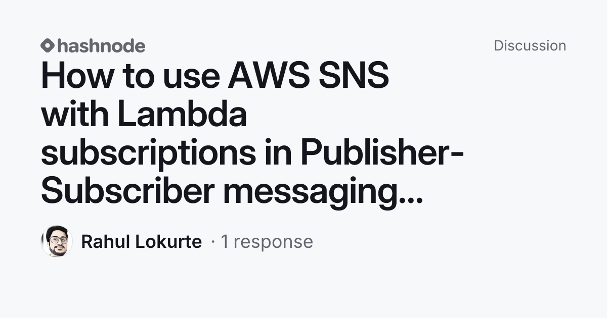 Discussion on 