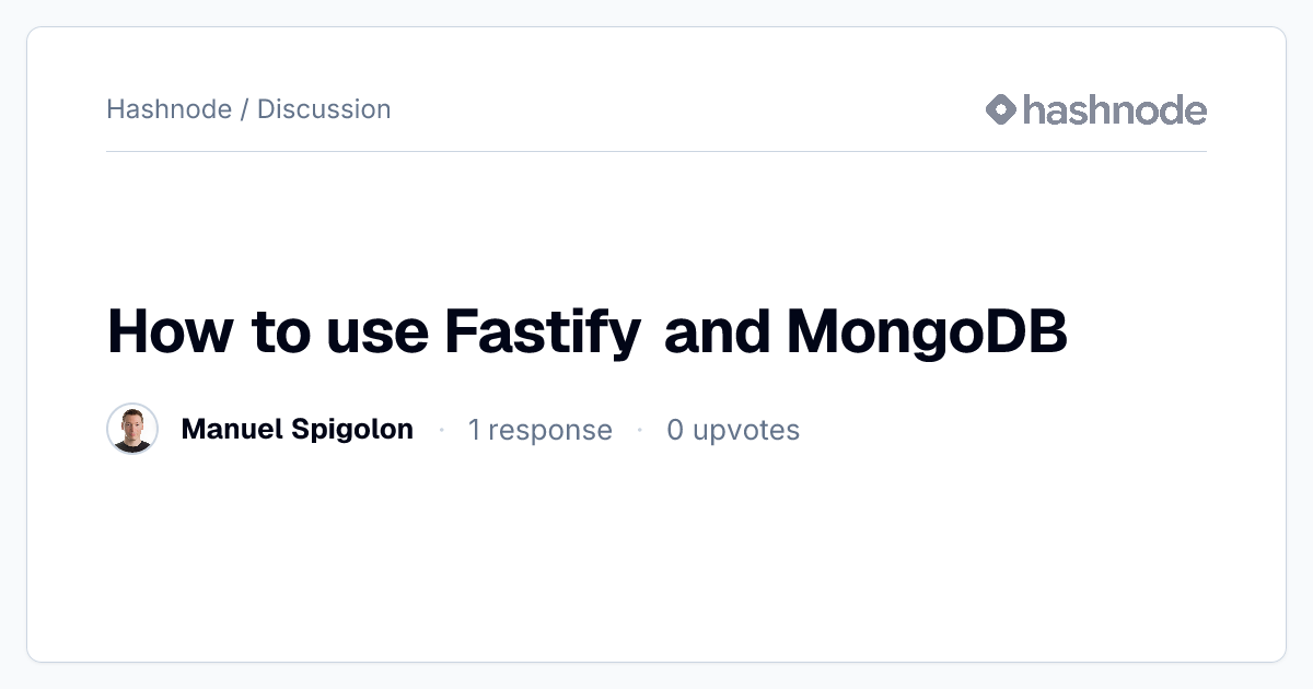 Discussion on 