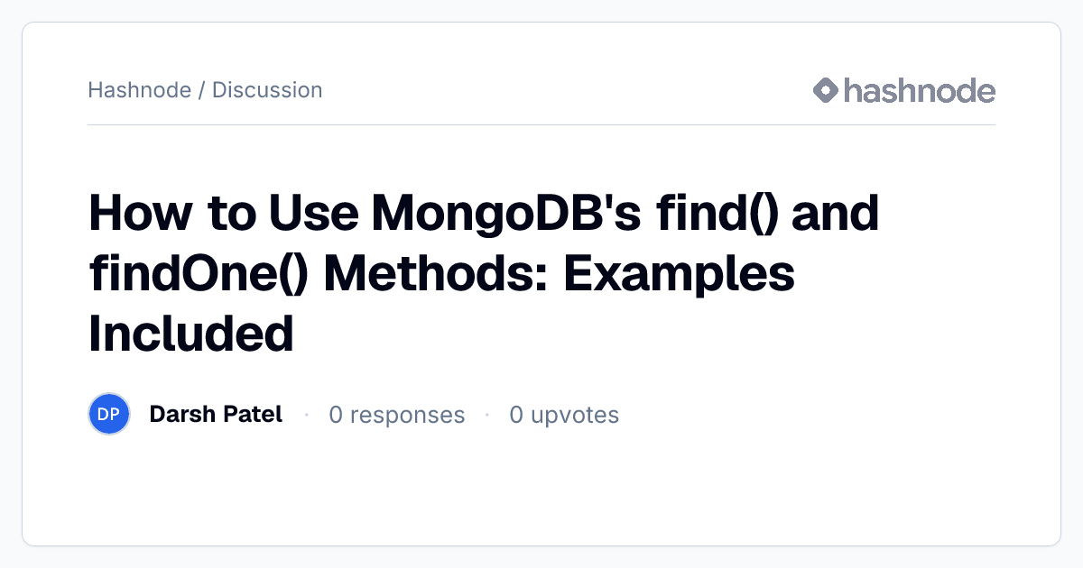 Discussion on 
