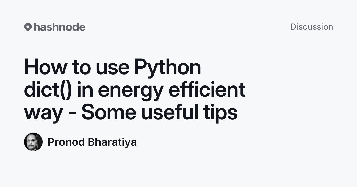 Discussion on 