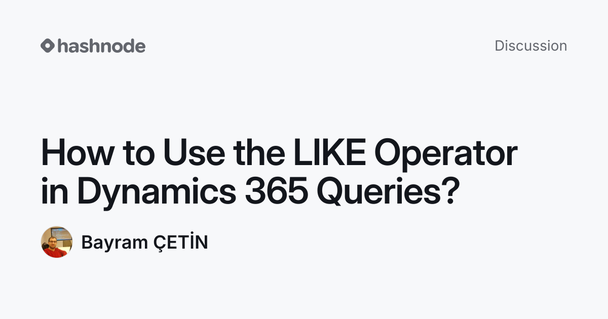Discussion on 