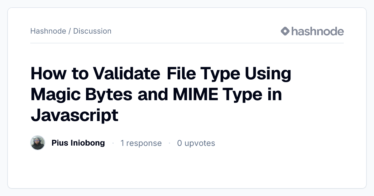 Discussion on 