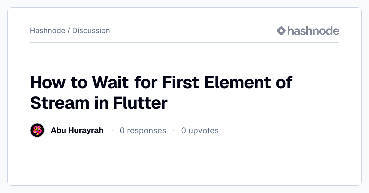 Discussion on 