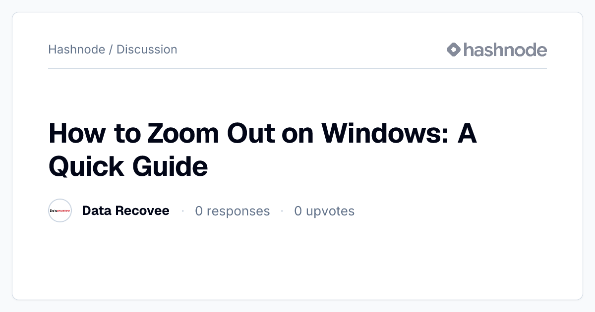 Discussion on 