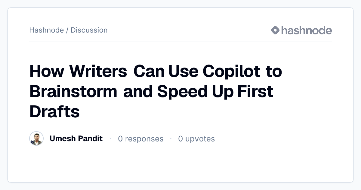 Discussion on 