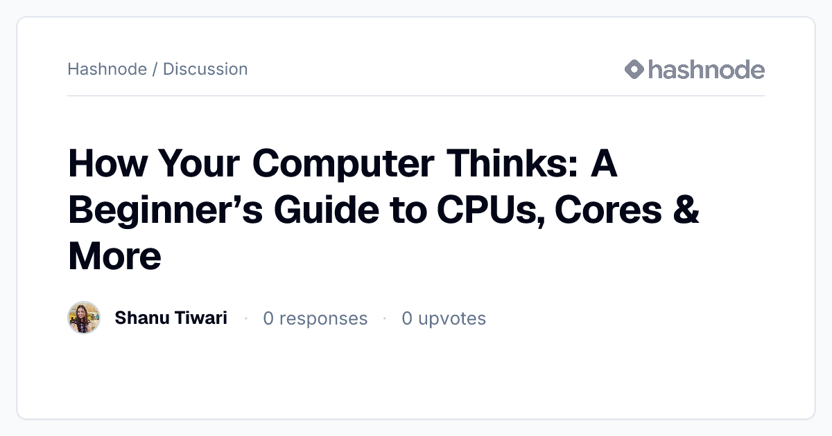 Discussion on 